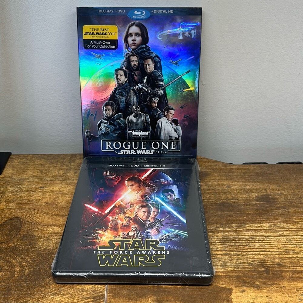 Rogue One: A Star Wars Story Blu-ray, 2016 FELICITY JONES NEW The Force Awakens